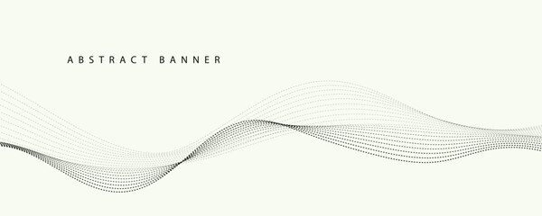 abstract background with waves