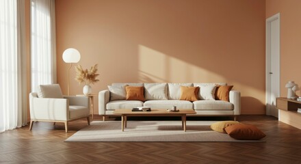 Modern living room interior design