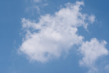 Sky Blue,Cloud Background,white clouds floating on blue sky in beautiful morning..