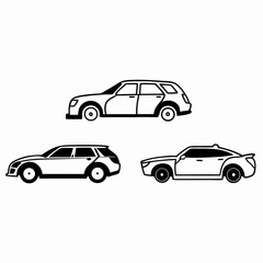 vector illustration of a car