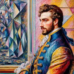 portrait of an aristocrat man