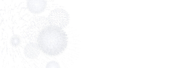 Vector realistic lights, flares. Magic fireworks in the night sky, Christmas background for holiday design, poster, postcard on a transparent background, png. Holiday lights.