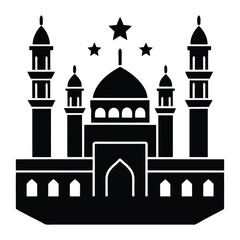 taj mahal vector illustration
