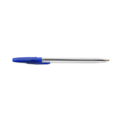 Blue Ballpoint Pen - Reliable Writing Tool with Smooth Ink Flow for Everyday Use