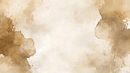 Fototapeta premium Brown Watercolor Texture Background.
