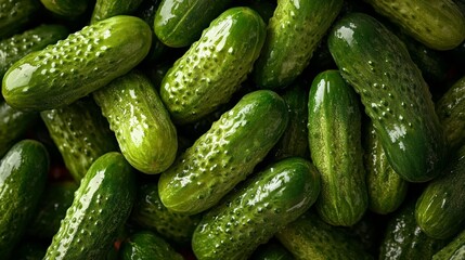 Pickled cucumbers showcased as part of a natural food experience.