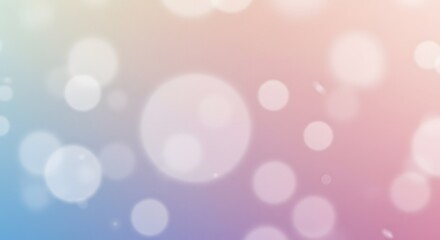 Obraz premium Blurred Lights Background with Pastel Colors