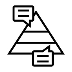 triangular vector icon