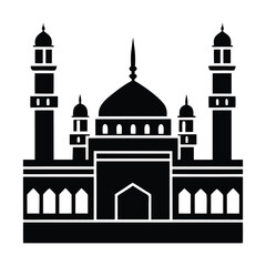taj mahal vector illustration