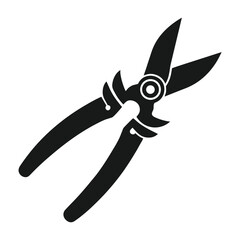 garden scissors isolated on white background