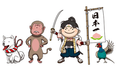 桃太郎一行1