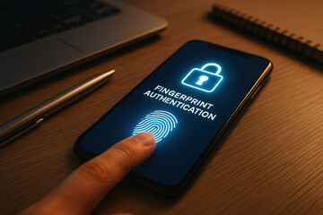 Smartphone Fingerprint Authentication Process