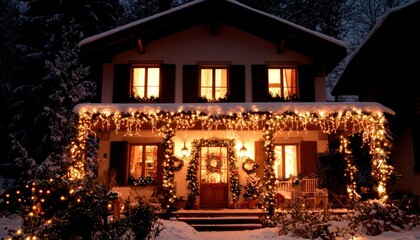 Cozy Christmas House