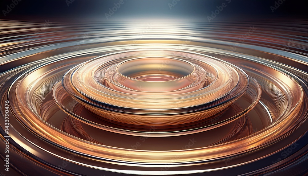 Poster dynamic motion patterns abstract space digital art futuristic environment close-up view energy visua