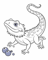 Dragoon coloring book for kids