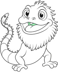 Dragoon coloring book for kids