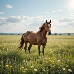 Fototapeta premium Theme: Wild Animals, AI Generated