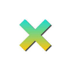 Obraz premium cross illustration