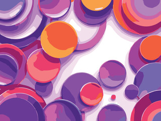abstract background with circles