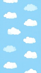 Simple Sky with Clouds
