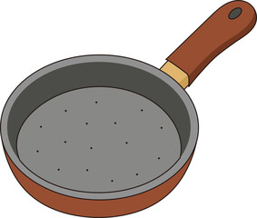 Frying pan illustration
