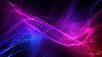 Abstract Digital Flowing Lines
