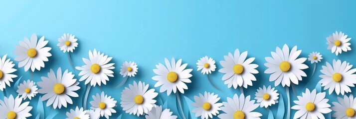 Fototapeta premium Celebration of Nature Through Paper Art