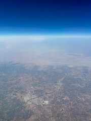 Aerial view of Gujarat, India