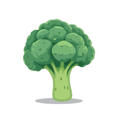 Detailed 3D Broccoli Illustration