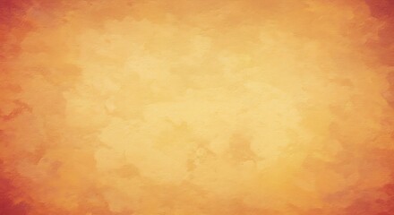 Textured Warm Yellow Orange Background with Subtle Grunge Appearance for Artistic Designs