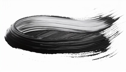 black splash on white background