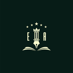 initials design modern legal attorney law firm lawyer advocate consultancy business logo vector