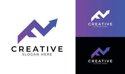 Letter F Financial Logo Art & Illustration