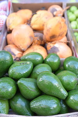 Fruits exotiques au marché