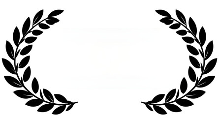 Obraz premium laurel wreath vector