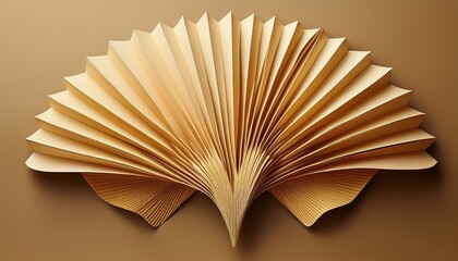 Elegant paper art display studio setting photography minimalist design close-up perspective creative inspiration