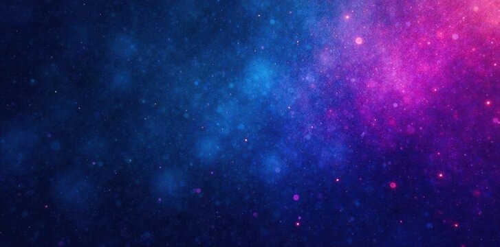 Abstract grainy gradient banner  Blue, purple, black noise texture ,  digital,  graphic design