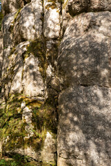 Ojcow National Park in Poland, near Krakow, rocks, active recreation, hiking in Polish mountains, family vacation, rocks, hiking routes in the mountains
