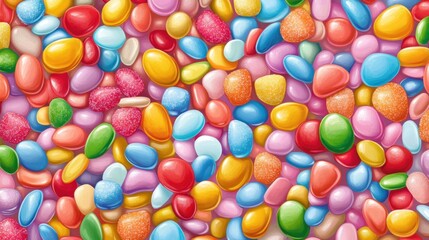 Obraz premium Colorful candy stones background