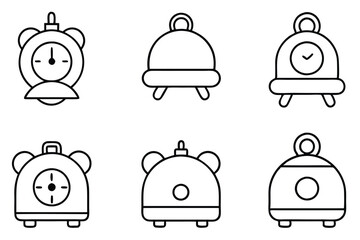 Bed Alarms Peace Assured Line Art