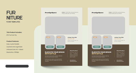 Creative Design Real Estate Flyer Template