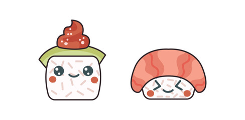 Set Sushi Cute