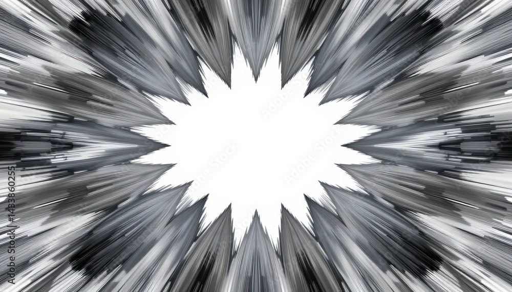 Poster dynamic energy burst abstract art graphic design digital environment close-up view creative expressi