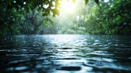 Fototapeta premium Flooding and inundation disasters strategies for risk management in natural environments