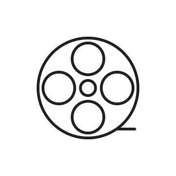 recommend clip art: film reel line
