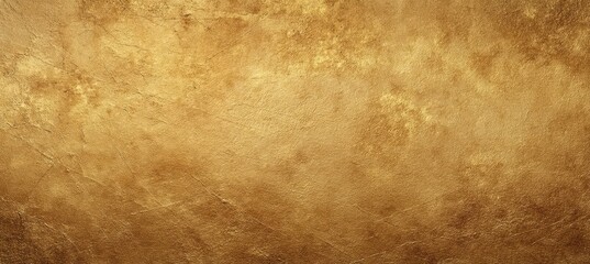 Obraz premium close up of old textured gold leaf background, showcasing rich golden hues and intricate patterns that evoke sense of luxury and elegance. surface appears aged yet beautiful, adding depth