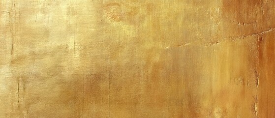 Fototapeta premium close up of textured gold leaf background, showcasing rich golden hue with subtle variations in tone and texture, evoking sense of luxury and elegance