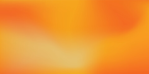 Modern orange gradient vector background simple cloud abstract art