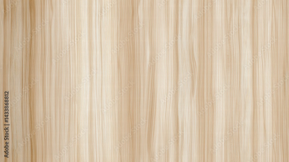 Aufkleber light beige wooden background with smooth texture and subtle grain patterns, perfect for design proj
