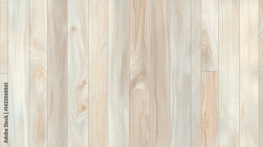 Aufkleber light beige wooden background featuring smooth, polished planks with subtle grain patterns, creating